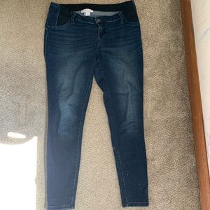 Maternity blue jeans Sz 10